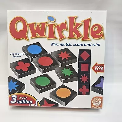 Qwirkle Mindware Strategy Mix And Match Tile Board Game NEW Sealed • £13.29