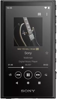 Sony NW-A306 32GB Walkman. Hi Res Portable Digital Music Player - Black • $318.99