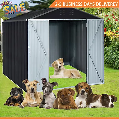 8'x8' Large Dog House With Large 50-90 Lbs Pet Outdoor Home • $368.75