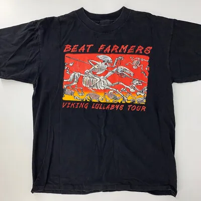 The Beat Farmers Band Viking Lullabys 1994 Black Unisex S-4XL T-Shirt NE405 • $22.79