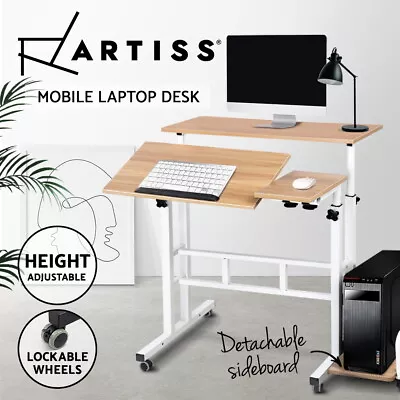 Artiss Laptop Desk Laptop Table  Sit Stand Height Adjustable Portable MobileDesk • $68.95