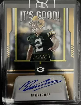 Mason Crosby Auto - 2023 Score IG-MC • $0.37