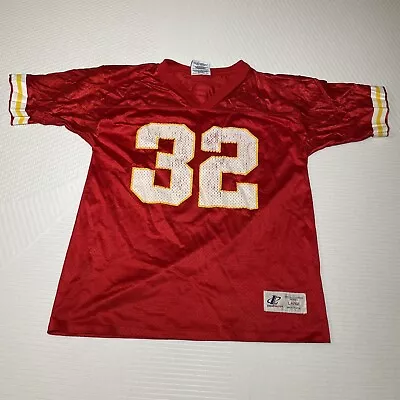 Kansas City Chiefs Marcus Allen 32 Jersey Youth Large Red NFL Football Made USA • $20