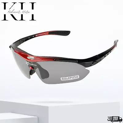 ROCKBROS Cycling Photochromic Sports Sunglasses Men's MTB Road Bike Glasses • $17.39
