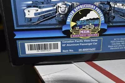 Canadian Pacific DAP Vista Dome Car By  MTH NEW A • $105