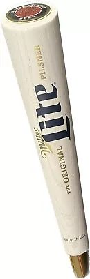 Original Miller Lite Pilsner Beer White Wood Beer Tap Handle-NEW IN BOX • $29.99