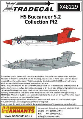 Xtradecal 48229 1:48 Blackburn Buccaneer S.2 Collection Part 2 • £8.99
