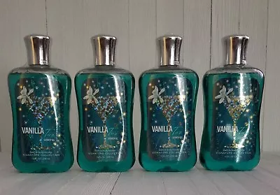 Bath & And Body Works Vanilla Tini Vanillatini Vanilla-tini Shower Gel Wash X 4 • $36.99