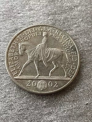 Great Britain 5 Pound 2002 Copper-nickel Coin Elizabeth II  Golden Jubilee • £9.95