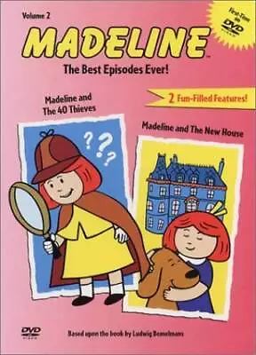 Madeline - The Best Episodes Ever - Madeline And The 40 Thieves/Made - VERY GOOD • $4.28