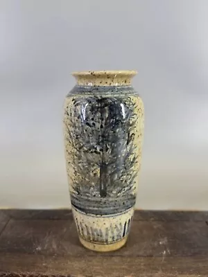 Chinese Porcelain Ming Dynasty Blue And White Bamboo Pattern Vase 6.49 Inch • $29.80