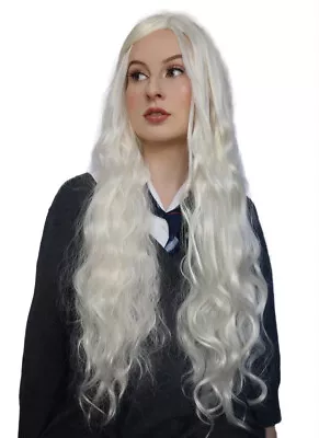 Luna Lovegood Long White Blonde Harry Potter Wig - By Allaura • $29.99