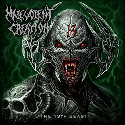 Malevolent Creation ‎- The 13th Beast LP Colored Vinyl Album DEATH METAL RECORD • $29.99