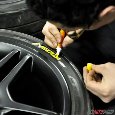 Tire Permanent Paint Marker Pen Car Tyre Rubber Universal Waterproof Oil Based • $20.99