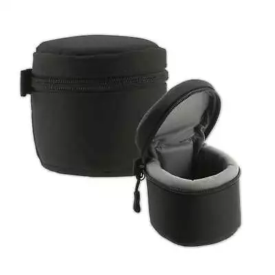 Navitech Black Camera Lens Case For Canon EF-S 24mm F/2.8 STM Lens • $29.93