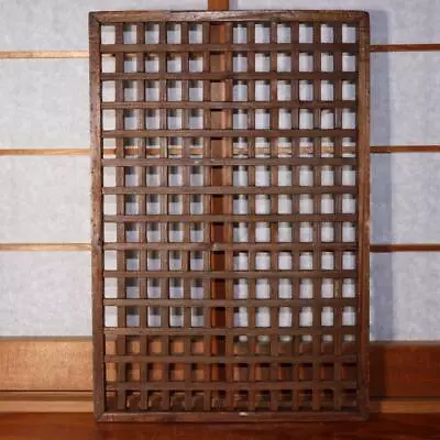 Japanese Vintage Tsuitate Wooden Screen Wood Frame WO265 • £54.85