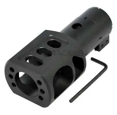 Mossberg 500 500A 12GA Clamp On Muzzle Brake Recoil Reduce - Black • $39.99