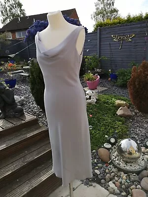 Maria Grachvogel Ball/Prom Dress Size 8 - Silver - Stunning Elegant Lined • £39