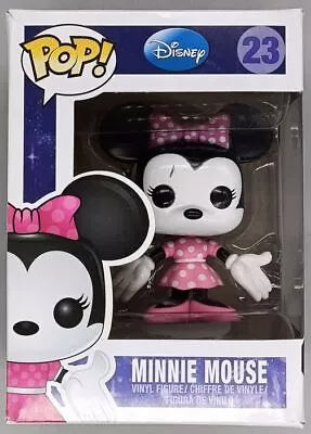 £12.99 • Buy #23 Minnie Mouse - Disney - Damaged Box Funko POP With Protector