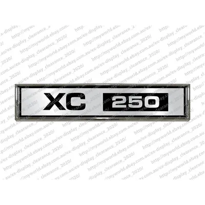 #1359 Badge To Suit Ford Xc 250 Fairmont Falcon Chrome Car Emblem  • $37