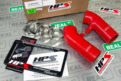 HPS Intake Hose Red 2007-2008 G35 Sedan 3.5L VQ35HR 87-68426-RED-1 • $153.90