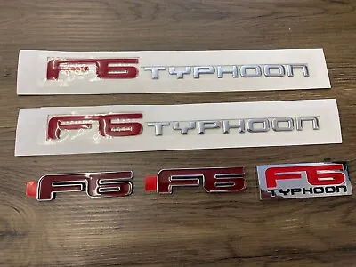 FPV F6 Typhoon Bage Set For BA BF Series Decals Badge For Door/boot/grill  • $75