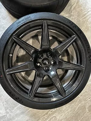 Ford Mustang Shelby 2020-2022 GT 500 Front 20  Carbon Fiber Wheel Rim 2/2 • $8000