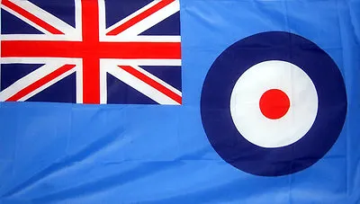 HUGE 8ft X 5ft RAF Ensign Flag Massive Giant British Royal Air Force Flags WW2 • £25