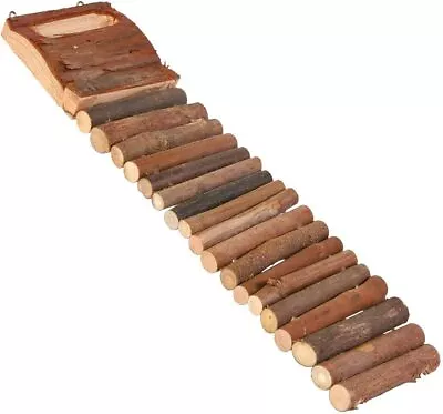 £5.85 • Buy Trixie Natural Living Hamster Ladder With 7 Rungs, 27 Centimeter, Wood Color Ma