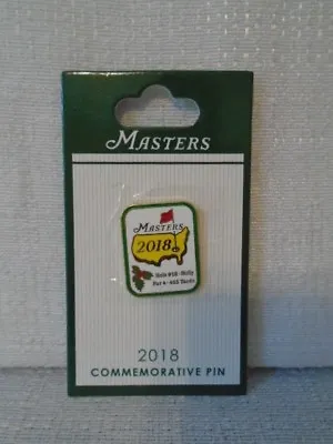 2018 Augusta National Masters Tournament Commemorative Pin New • $24.99