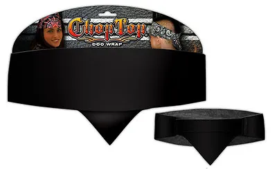 $11.99 • Buy Classic Solid Black Chop Top Biker Bandanna Head Wrap Sweatband Headband Adjust