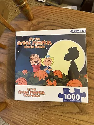 Peanuts It’s The Great Pumpkin Charlie Brown 1000 Piece Jigsaw Puzzle - SEALED • $12