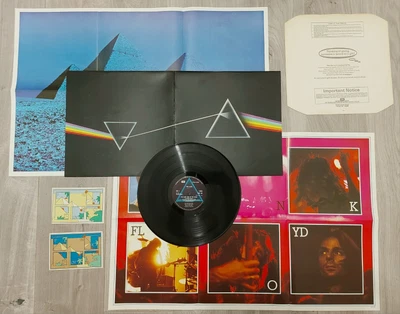 £80 • Buy Pink Floyd Dark Side Of The Moon Rare Complete Set * Uk Early Press * Gatefold