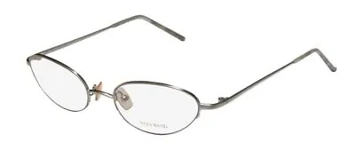 New Vera Wang V06 Eyeglass Frame Silver 50-18-135 Japan Half-rim Metal Womens Si • $24.95