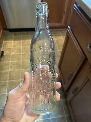 Rare Dirigo Bottling Co. Embossed Soda Bottle Portland Maine ME 7-1/2 Oz • $19.99