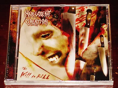 Malevolent Creation: The Will To Kill CD 2021 Reissue Back On Black UK NEW • $17.95