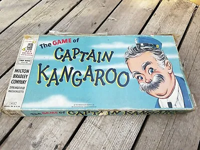 The Game Of Captain Kangaroo 1956 Milton Bradley 4610 Mr. Green Jeans Boy/Girl • $19