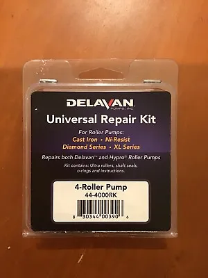 Universal 4 Roller Delavan And Hypro Pump Repair Kit 44-4000RK New • $37.95