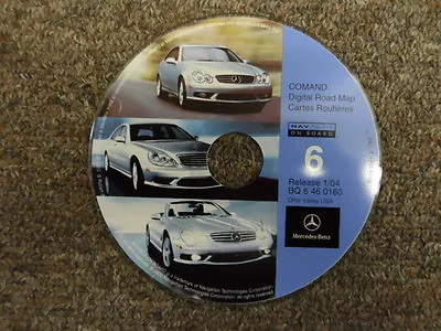 2004 Mercedes Benz COMAND Digital Road Map Ohio Valley CD# 6 FACTORY OEM  • $17.95