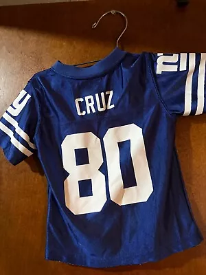 Victor Cruz New York Giants Blue Toddler Jersey NFL Apparel • $14.99