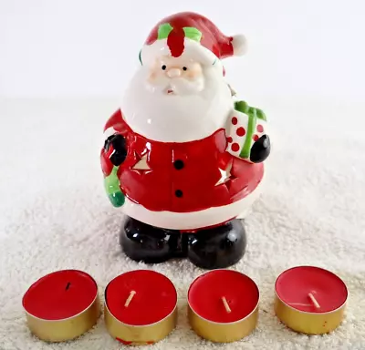 Vintage Zaks Crafts Christmas Santa Claus Tea Light Candle Original Package 6  • $12.50