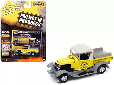 1929 Ford Model A Pickup Truck Model A+ Yellow & Primer Gray Project In Progress • $20.05