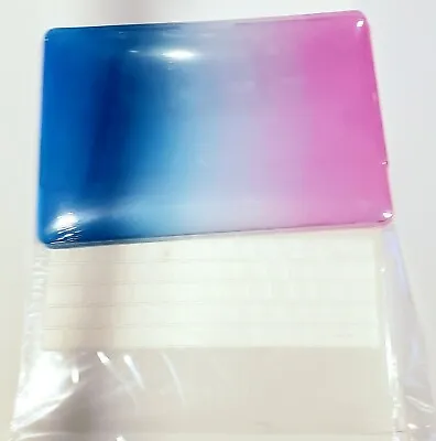 Macbook Pro 13 Hard Cober Rainbow Matte Frost +screen Protector & Keyboard Cover • $6.99