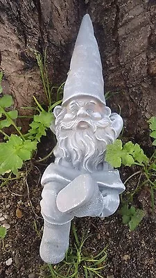 Latex Gnome Mold With Plastic Backup Plaster Concrete Mould 10 L X 5 H X 3 W • $189.95