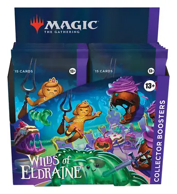 Magic The Gathering: Wilds Of Eldraine: Collector Booster Display Box (12 Packs) • $218.52