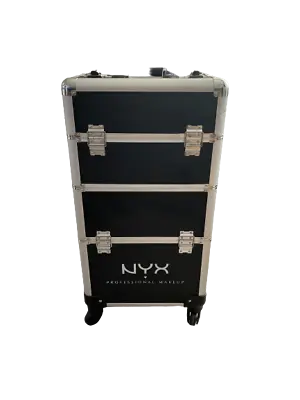 NYX MAKEUP CASE PROFESSIONAL Artist Train Case - 4 Tier Damaged  • £180