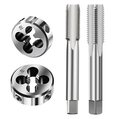 Metric Tap And Die Set Left Hand HSS Machine Thread Tap Round Die HSS M3 M8 M10 • £4.99