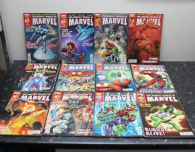 The Mighty World Of Marvel 12 X Comic Bundle 2007/08 Read Notes • £13