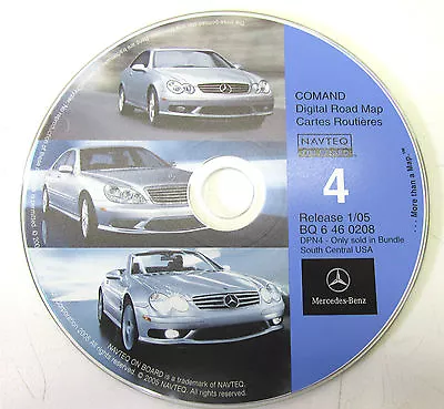 2003-2006 Mercedes Benz S55 Amg W220 Oem Gps Navigation Cd Disc #4 South Central • $70