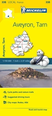 £5.99 • Buy Aveyron, Tarn - Michelin Local Map 338 Map 9782067210653 | Brand New